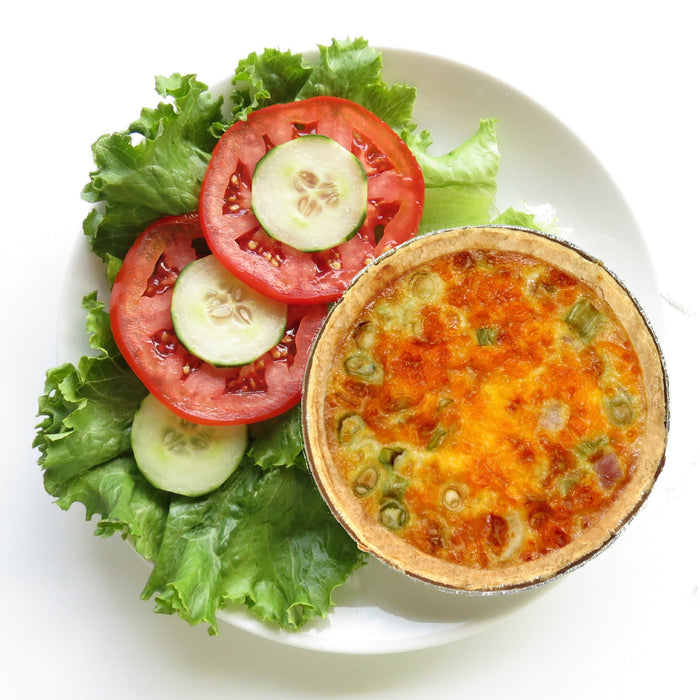 Tuesday Quiche Special-Quiche Lorraine w/Salad