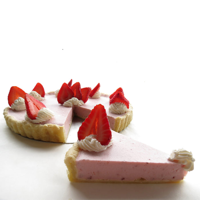 Summer Strawberry Curd Tart (V)