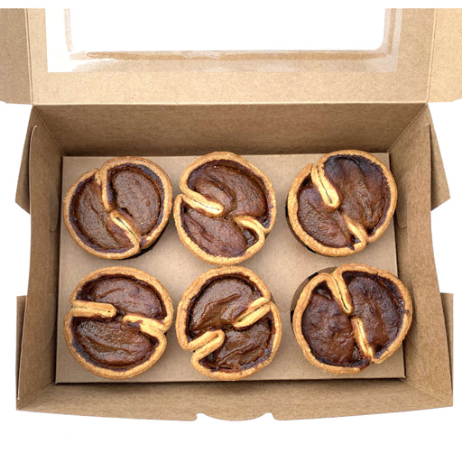6 Pumpkin Tarts Box  (V)