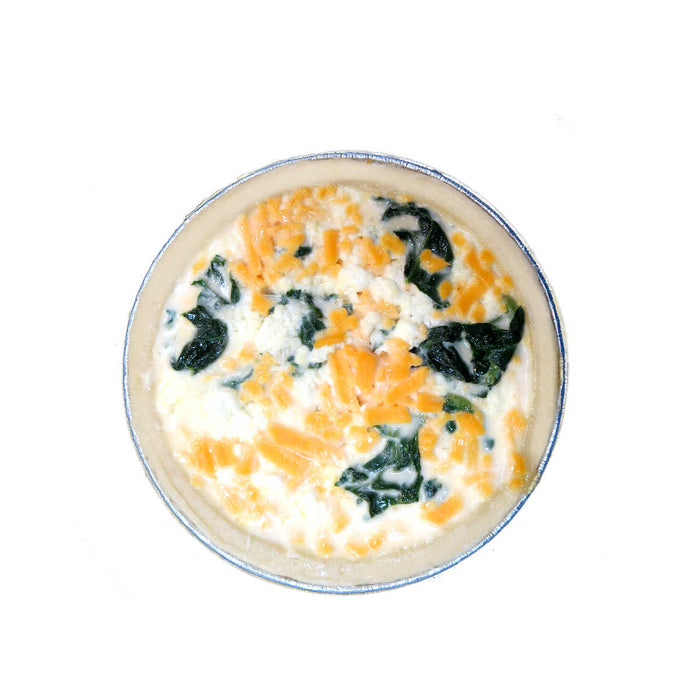 Spinach Quiche (V)