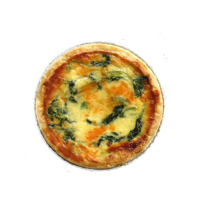 Spinach Quiche (V)