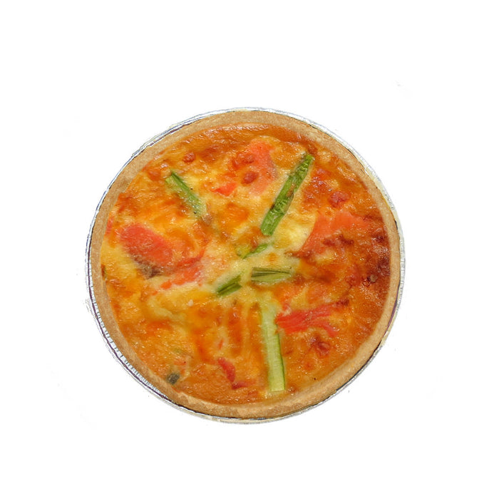 Asparagus & Red Pepper Quiche