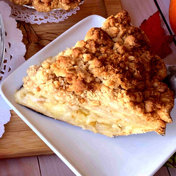 Apple Crumble Pie (V)