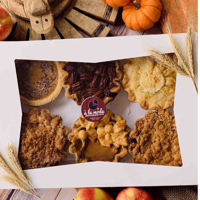 Thanksgiving Decorated Pie Medley Box