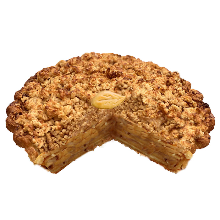 Vegan Apple Crumble Pie (V)(VG)