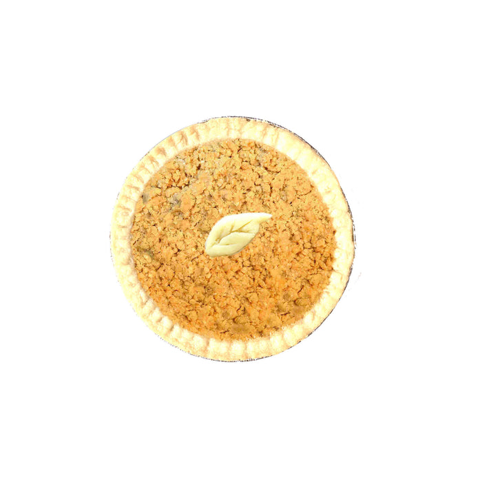 Vegan Peach Crumble Pie (V)(VG)