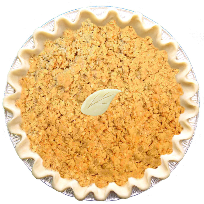 Vegan Peach Crumble Pie (V)(VG)