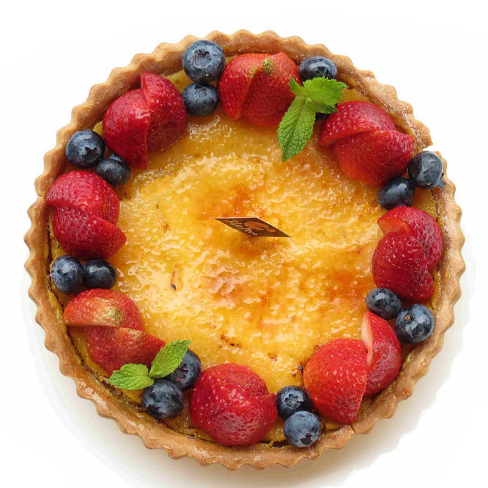 Cream Brûlée Whole Tart (V)