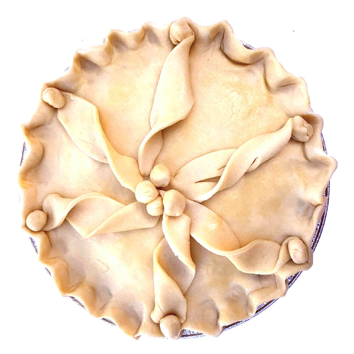 Decorated Tourtiere Pie (French Canadian Meat Pie)
